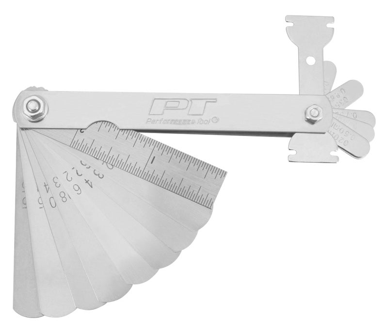 Performance Tool W129C 15-Blade Thickness Gauge for Accurate Measurements in Automotive, Industrial and DIY Applications - Image 4